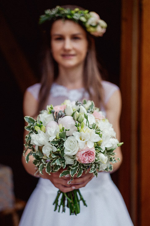 Bukiet ślubny, Fotografia ślubna, Ulotne chwile w dniu ślubu