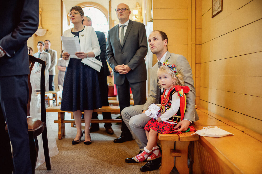 Dziecko na ślubie, Romantyczny Ślub, Najlepszy fotograf ślubny