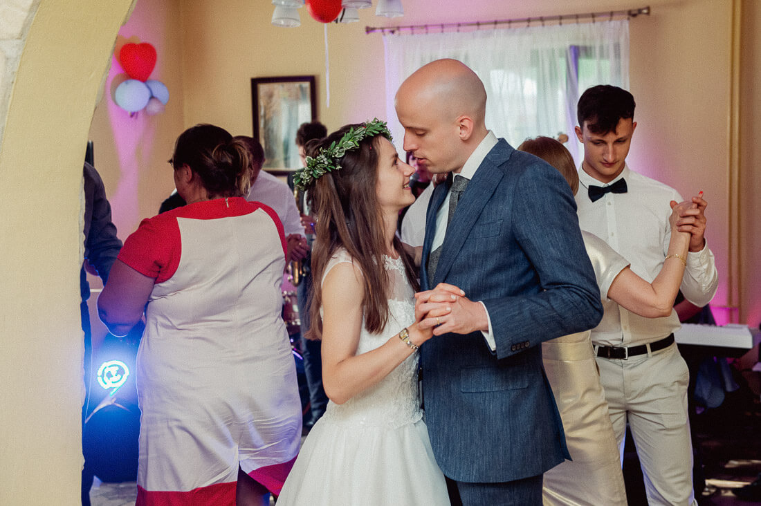 Taniec weselny, Fotograf Olkusz, Kraków, Małopolska, Sfotografowane wesele, Fotograf na ślub