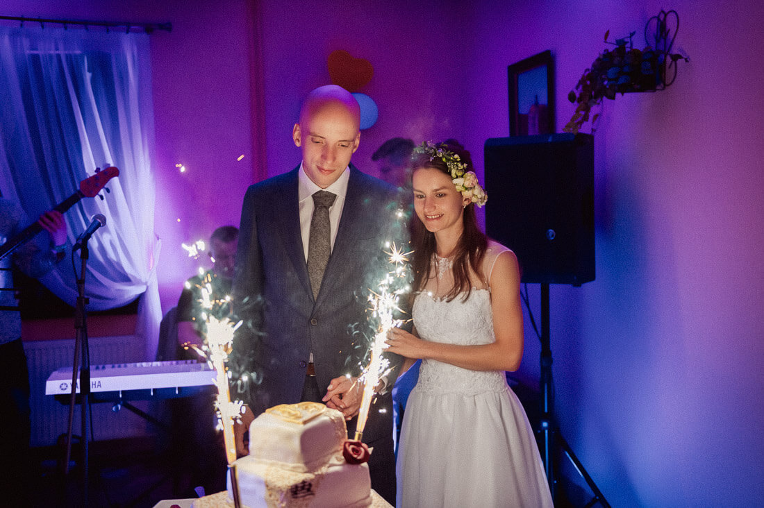 Tort weselny, Fotografia plenerowa, Zdjęcia ślubne plenerowe Olkusz, Kraków, Małopolska