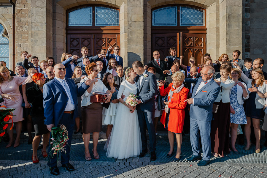 Zdjęcie grupowe, Zdjęcia z wesela Śląskie, Zdjęcia ze ślubu Śląskie