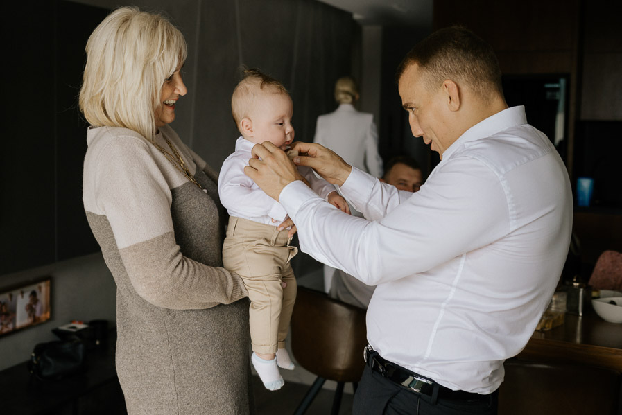 Reportaż z chrztu świętego, Fotograf na chrzest