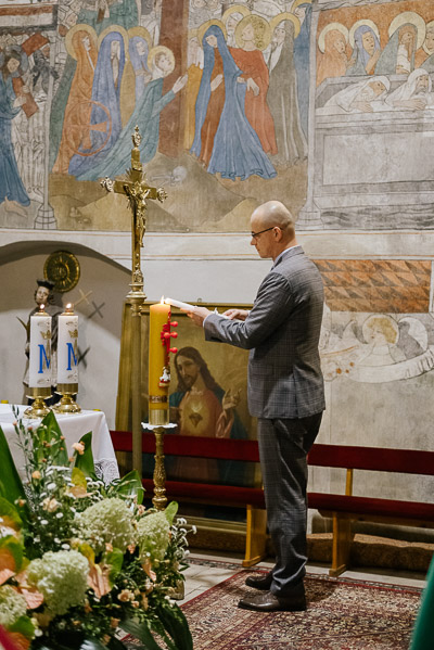 Reportaż z chrztu świętego, Fotograf na chrzest