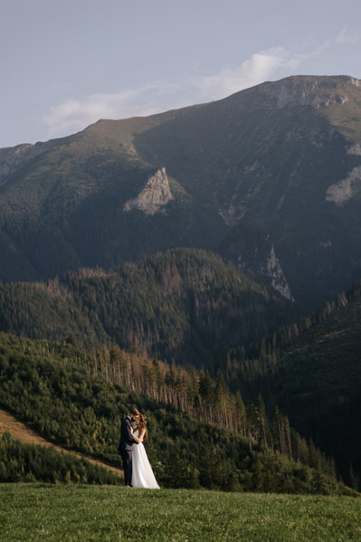 Zdjęcia ślubne w górach, Fotograf na ślub