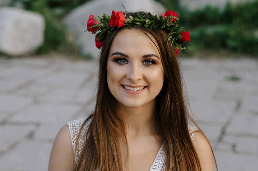 Fotograf ślubny Małopolska - Sfotografowani Marcin Pluta Pani Młoda Plener ślubny jezioro szczyrbskie