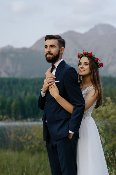Plener Małopolska - Sfotografowani Marcin Pluta Plener ślubny jezioro szczyrbskie Dominika i Maciej