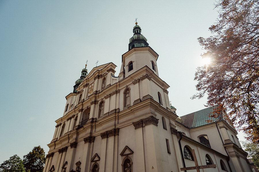 Fotograf ślubny Kraków - Sfotografowani Marcin Pluta Kościół św. Bernardyna w Krakowie