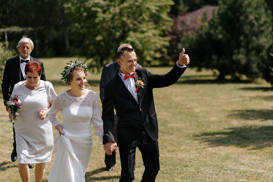 W ogrodzie, Małopolska obyczaje ślubne, Zdjęcia z wesela