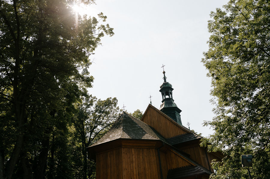 Kościół Świętego Sebastiana Wieliczka, Profesjonalna Fotografia ślubna, Doskonały Fotograf ślubny