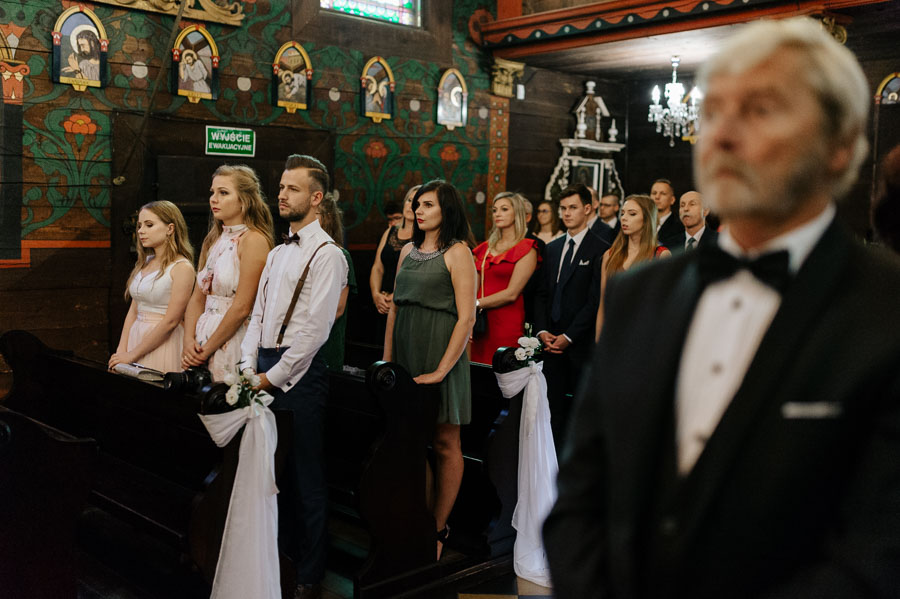 Fotografia Ślubna Małopolska - Sfotografowani Marcin Pluta Goście weselni, Romantyczny Ślub, Najlepszy fotograf ślubny