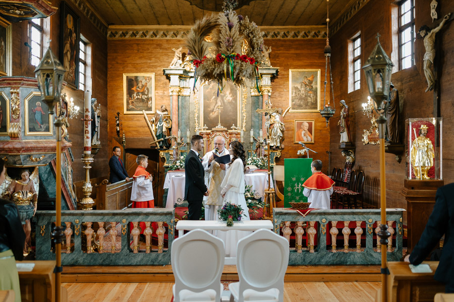 Fotografia ślubna Śląsk, Przysięga, Zdjęcia ślubne z kościoła