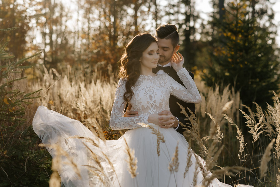 Sesja plenerowa na śląsku w lasie, Sesja plenerowa naturalna