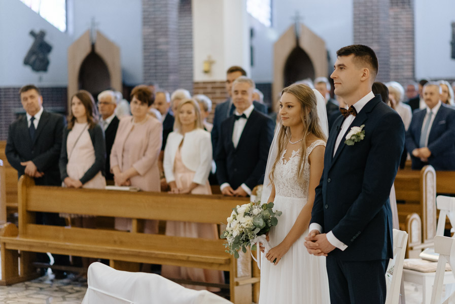 Fotograf ślubny Kraków - Sfotografowani Marcin Pluta Para Młoda w kościele, Zdjęcia ślubne, Dobre zdjęcia ślubne