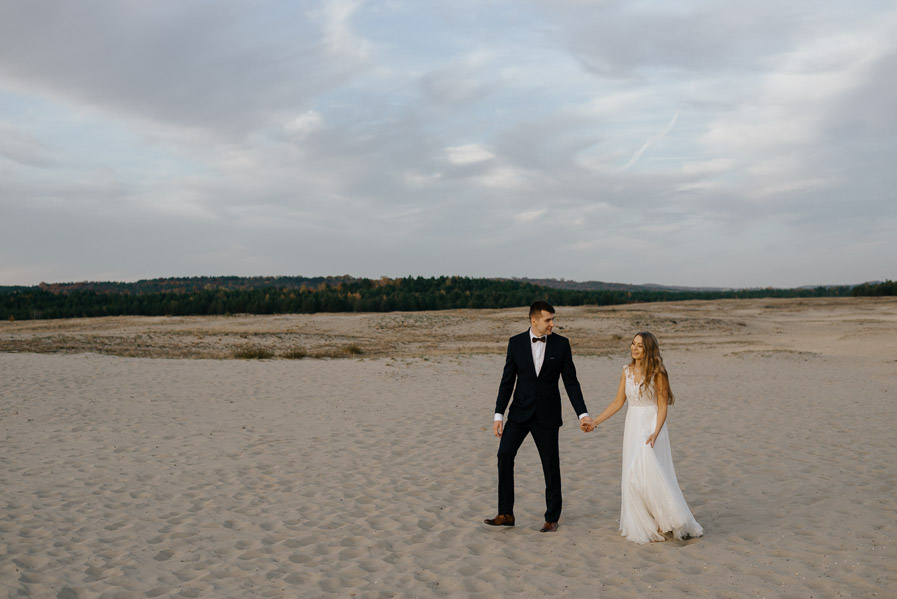 Fotografia Ślubna Kraków - Sfotografowani Marcin Pluta Pustynia Błędowska plener ślubny, Fotografia ślubna krakow, Fotograf ślubny