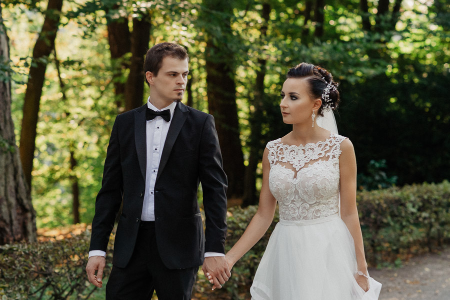 Fotografia Ślubna Olkusz - Sfotografowani Marcin Pluta Spacer po ślubie, Plener zdjęciowy, Para Młoda, Fotograf na ślub