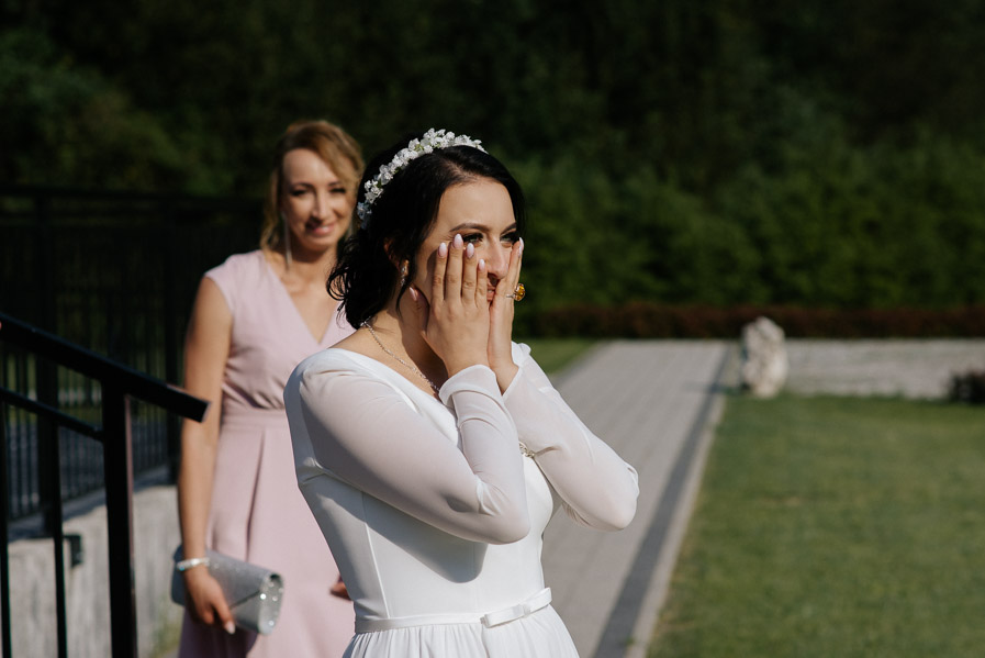 Fotograf ślubny Olkusz, Klucze - Sfotografowani Marcin Pluta Panna Młoda w szoku, Fotograf na ślub, Galeria fotografii ślubnej