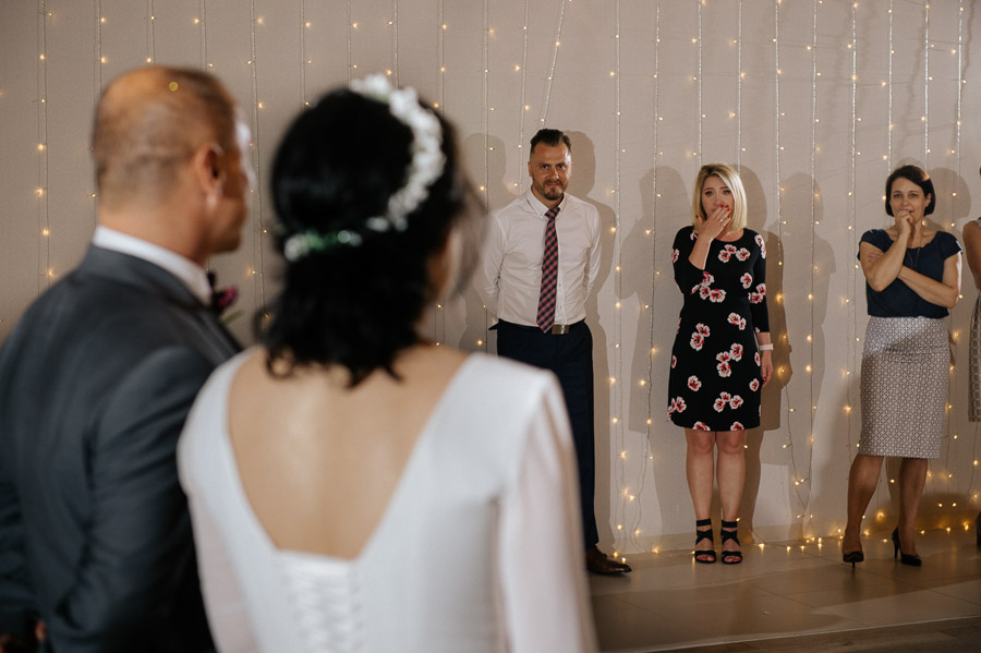 Fotograf ślubny Olkusz, Klucze - Sfotografowani Marcin Pluta Podziękowanie na ślubie