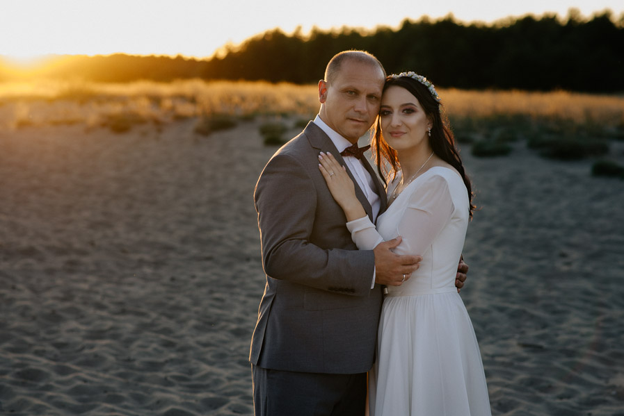 Fotografia Ślubna Olkusz, Klucze - Sfotografowani Marcin Pluta Pustynia Błędowska, Romantyczna sesja ślubna Olkusz, Klucze, Reportaż z pleneru ślubnego