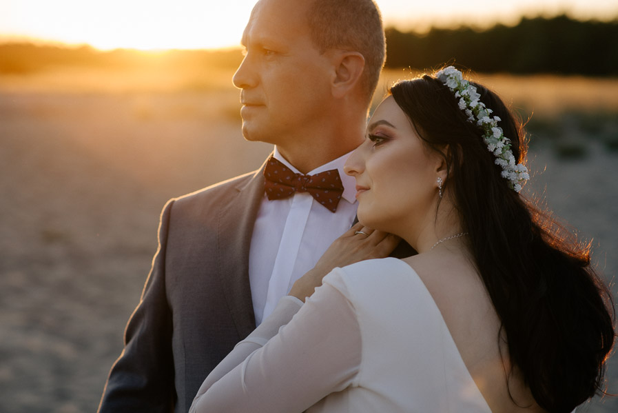 Fotograf ślubny Olkusz, Klucze - Sfotografowani Marcin Pluta Pustynia Błędowska, Romantyczna sesja weselna, Sesja ślubna Olkusz, Klucze