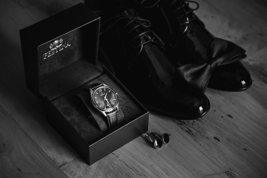 Zegarek i buty Zegarek, Mucha i buty