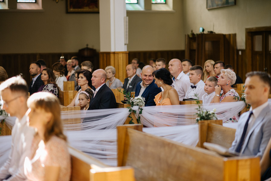 Fotografia Ślubna Częstochowa - Sfotografowani Marcin Pluta Goście na ślubie w Częstochowie