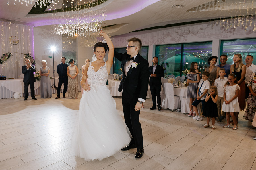 Fotografia Ślubna Częstochowa - Sfotografowani Marcin Pluta Pierwszy taniec, Sala Lazurowa Zawady