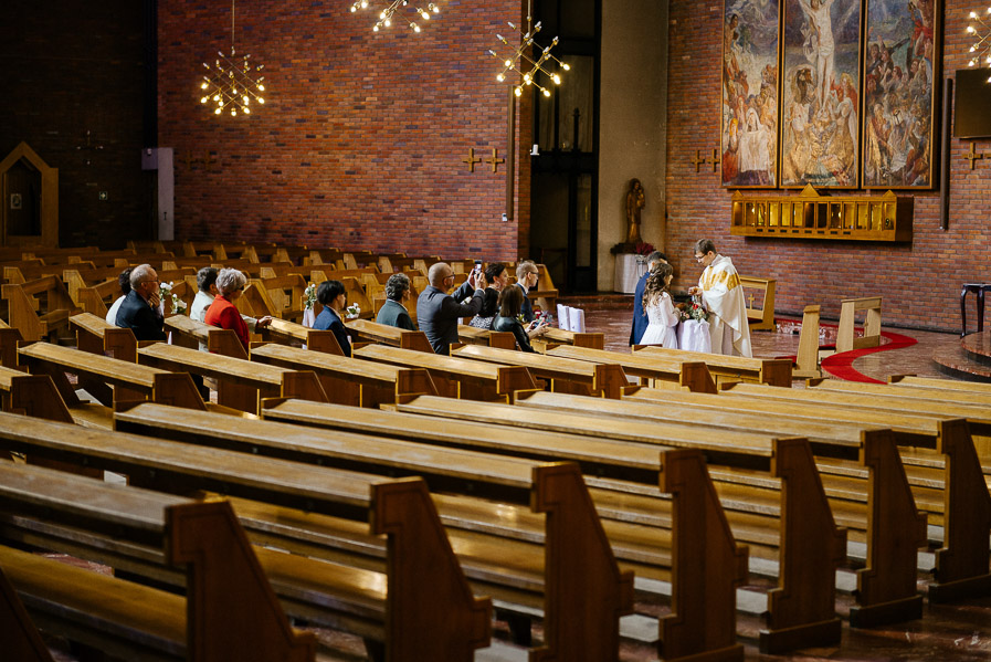 Slub, fotograf, Parafia św. Maksymiliana Marii Kolbego w Oświęcimiu