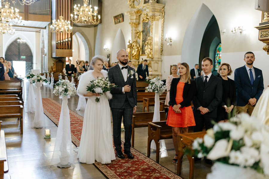 Fotograf ślubny Małopolska - Sfotografowani Marcin Pluta Wejście do kościoła, Zdjęcia ślubne i weselne, Fotograf na ślub