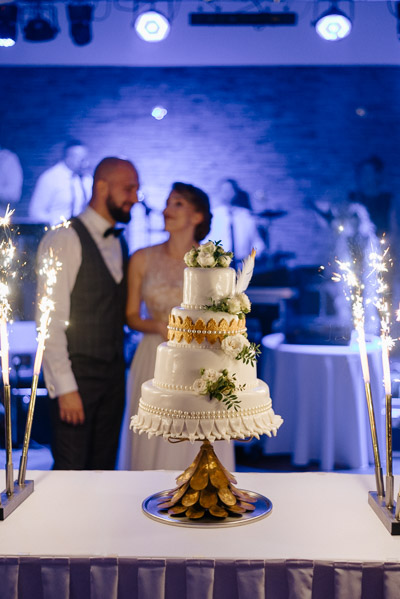 Fotograf ślubny Małopolska - Sfotografowani Marcin Pluta Tort weselny, Naturalna fotografia ślubna