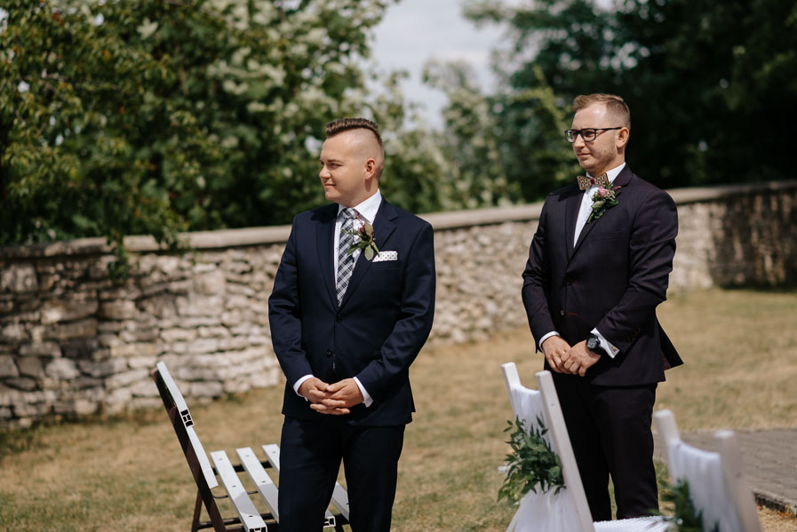 Pan Młody i świadek, Fotografia ślubów i wesel, Fotograf na każde wesele