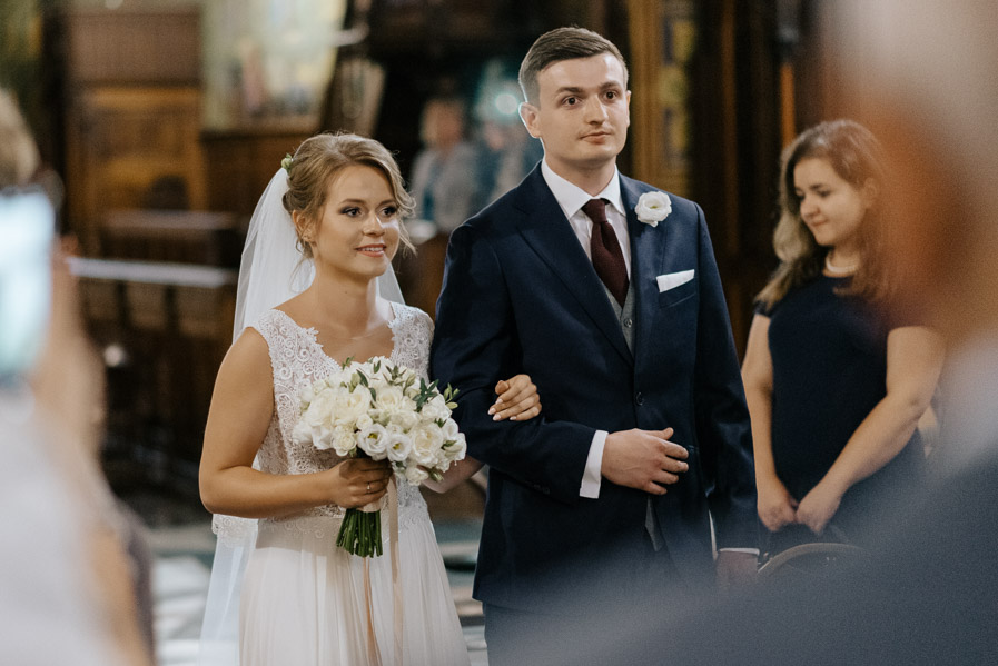 Fotograf ślubny Kraków - Sfotografowani Marcin Pluta Wyjście do kościoła, Fotograf na ślub, Galeria fotografii ślubnej