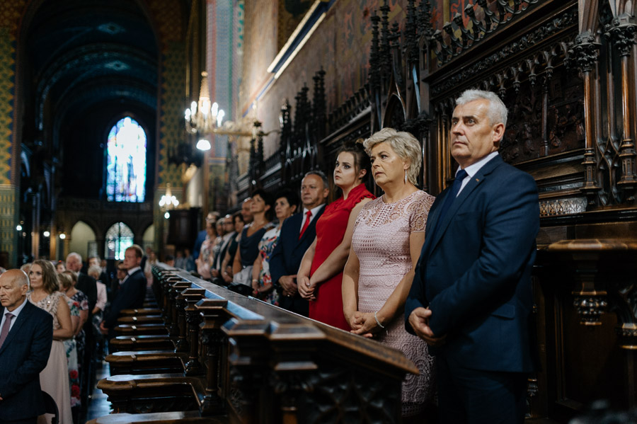 Fotografia Ślubna Kraków - Sfotografowani Marcin Pluta Klasztor i Bazylika Franciszkanów św. Franciszka z Asyżu, Profesjonalna Fotografia ślubna, Doskonały Fotograf ślubny