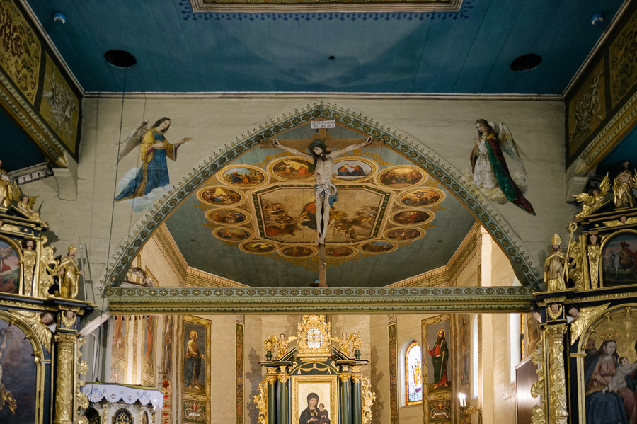 Kościół pw. Wniebowzięcia Najświętszej Marii Panny, znajdujący się w Woli Radziszowskiej