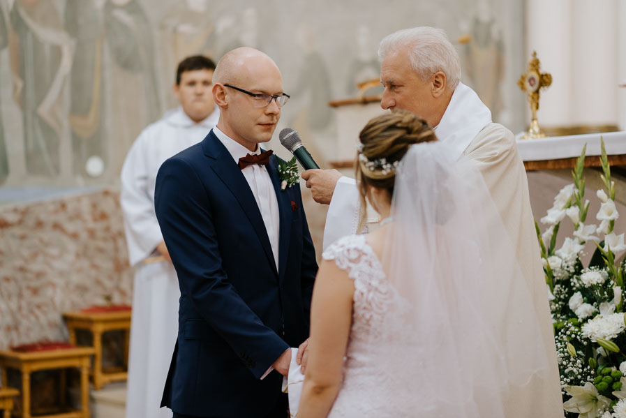 Fotograf ślubny Śląsk - Sfotografowani Marcin Pluta Przysięga ślubna, Fotografia ślubna Śląsk, Dokumentalny reportaż ślubny