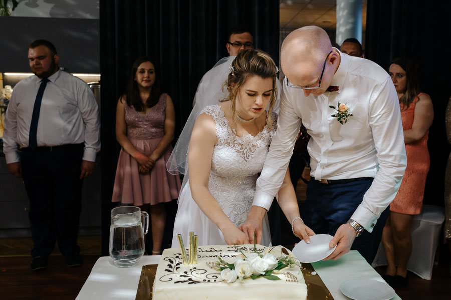 Fotografia Ślubna Śląsk - Sfotografowani Marcin Pluta Tort weselny, Wesele Śląsk fotograf, Fotografia ślubna Śląsk
