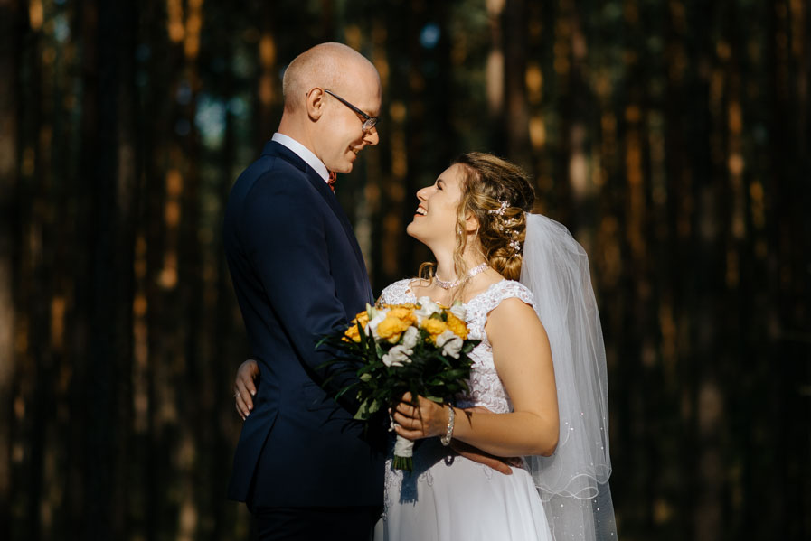 Plener ślubny Ślubna sesja plenerowa w Rezerwacie Sokole Góry