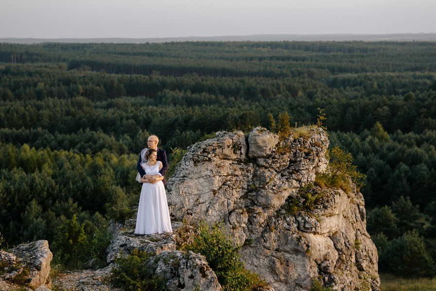 Fotograf ślubny Śląsk - Sfotografowani Marcin Pluta Rezerwat Sokole Góry, Widok, Plener ślubny, Zdjęcia z sesji plenerowej Śląsk
