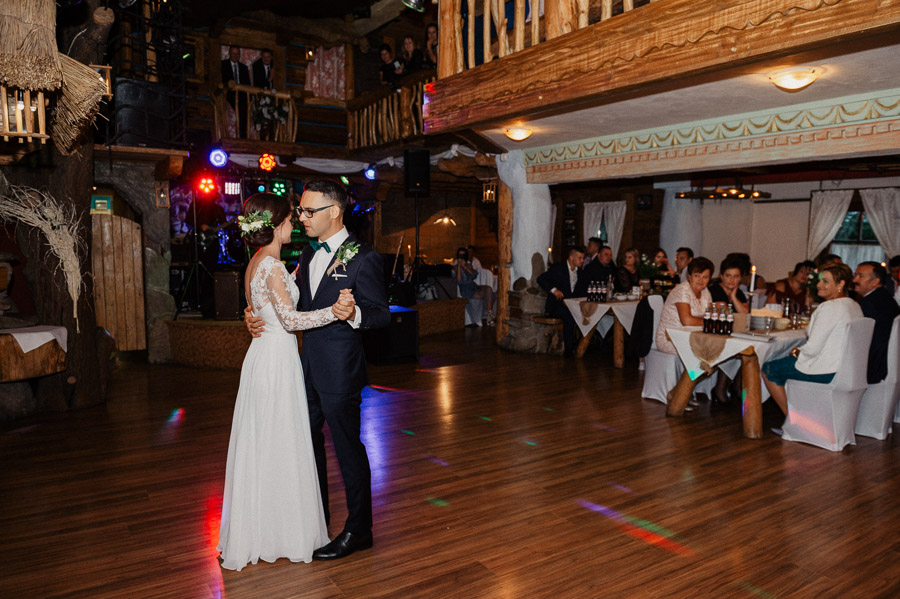 Siwy Dym Rabka Zdrój, Zdjęcie ślubne, Romantyczna sesja weselna