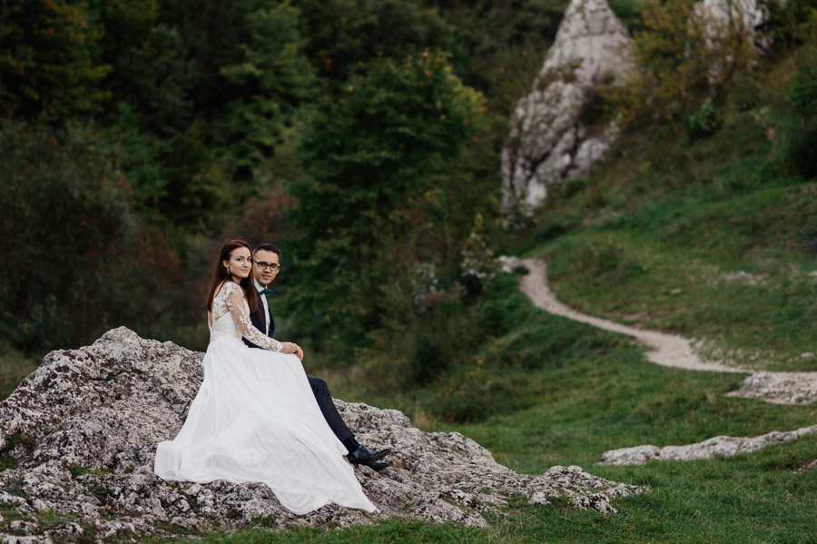 Plener ślubny w Dolinie Bolechowickiej