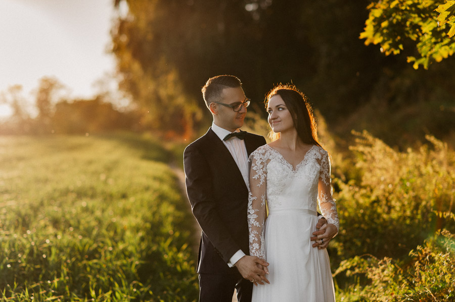 Złote światło, Fotografia ślubna Kraków - Małopolska, Fotograf ślubny